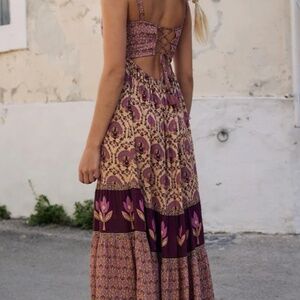 Spell Chateau Quilted Maxi Dress | XS | NWOT